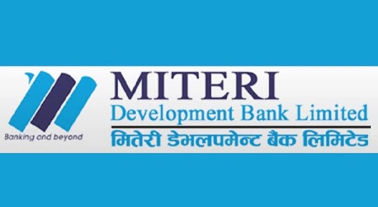 मितेरी डेभलपमेन्ट बैंकले १० प्रतिशत लाभांश दिने